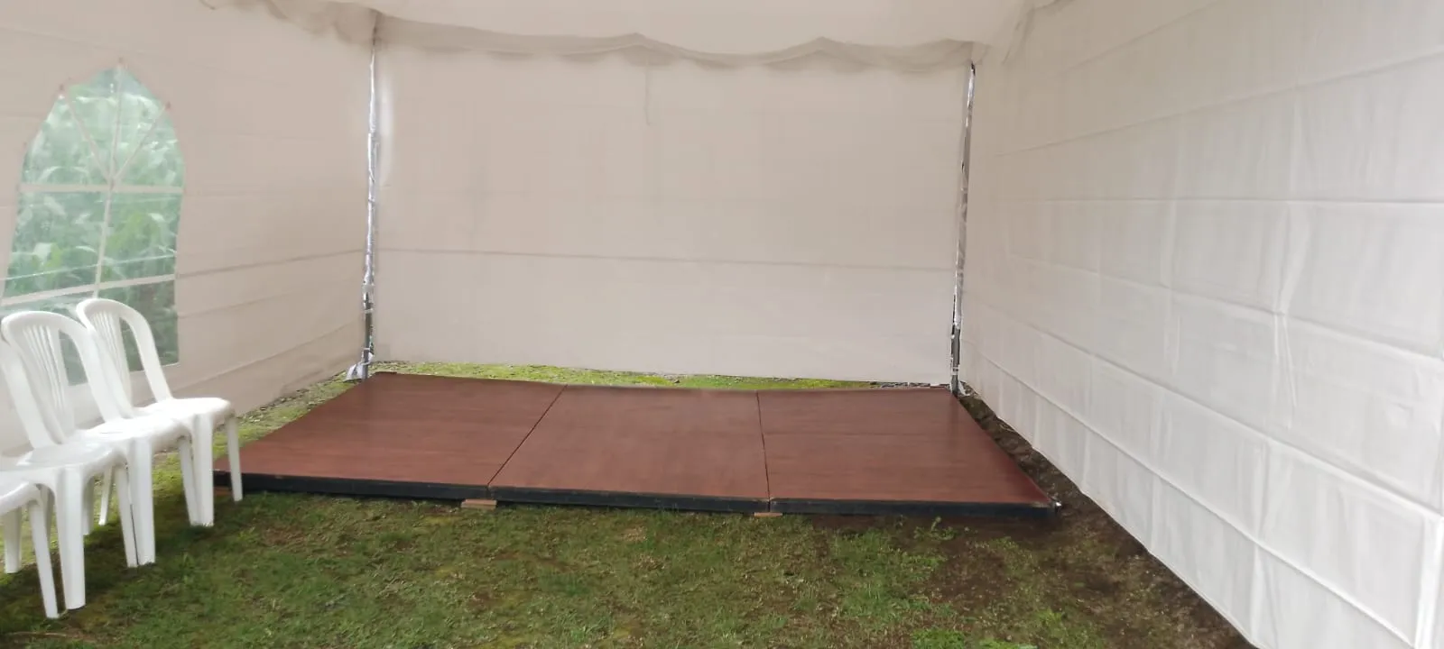 Pista de baile de madera